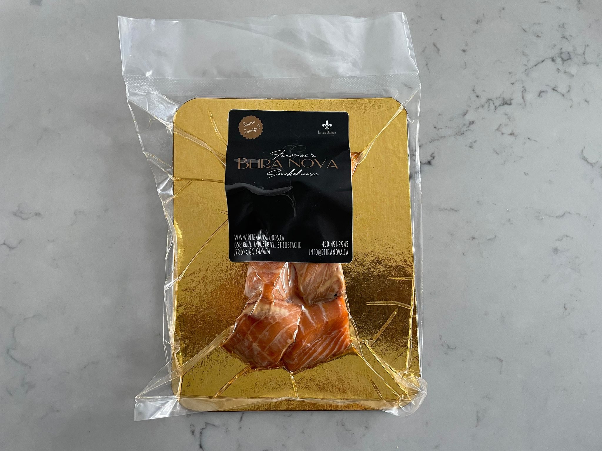 Pépites de saumon