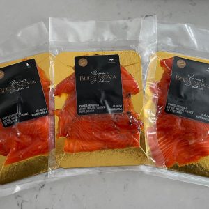Trio truite fumée