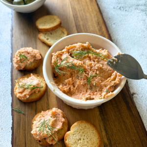 Mousse au saumon fumé à l'érable