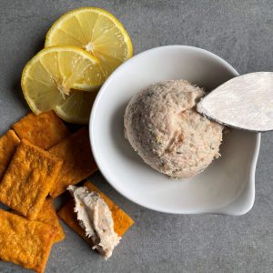 Tartinade au saumon fumé et citron