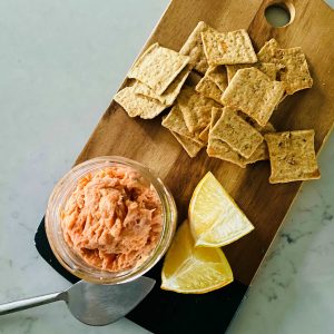 Mousse à la truite fumée à l'érable