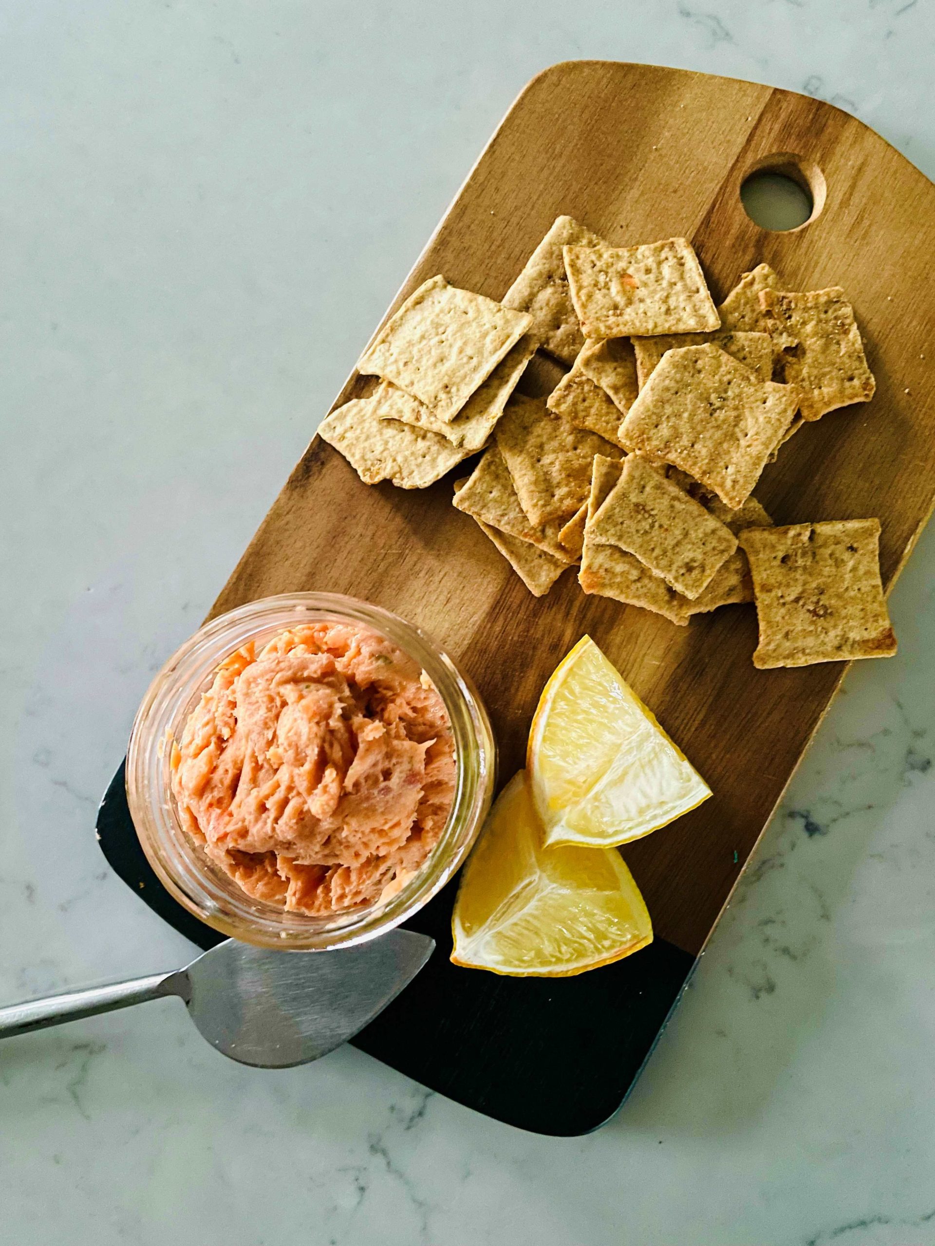 Mousse à la truite fumée à l'érable
